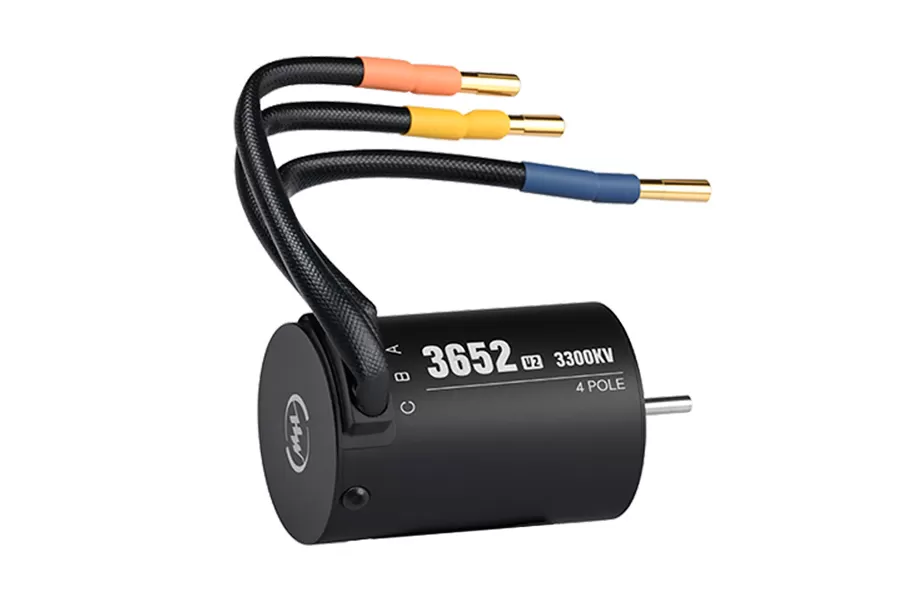 3652 3300KV motor sem escova para 1/10 escala RC carro elétrico # H0155
