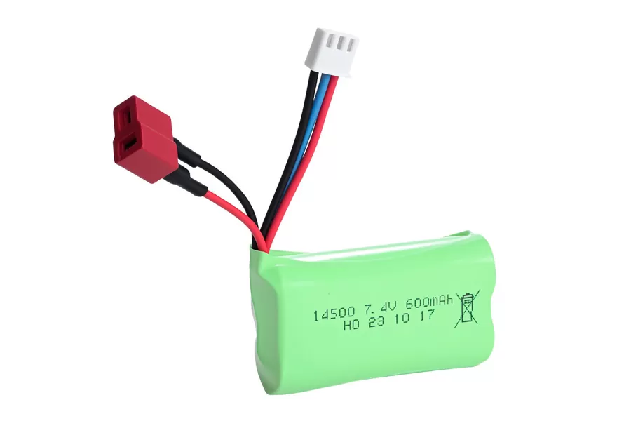 Bateria Li-ion 7.4V 600mAH para VRX 1/18 1/16 Escovado RC Modelo Carro VRX # H0061