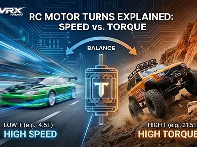 Um guia completo para números de T e classificações de KV para voltas de motor RC