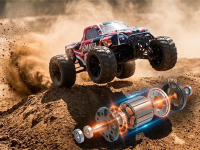 Um mergulho profundo nos componentes do motor elétrico RC