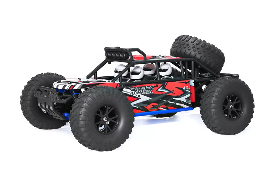 AGAMA 1/10 escala 4WD off-road carrinho de areia elétrica 2.4G sem escova de alta velocidade RTR # RH1062