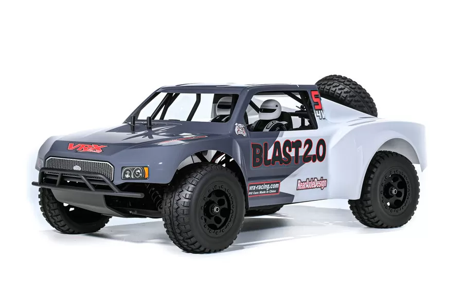 Blast 1/8 escala 4WD off-road rc elétrico curto curso caminhão 2.4g sem escova de alta velocidade RTR # RH820