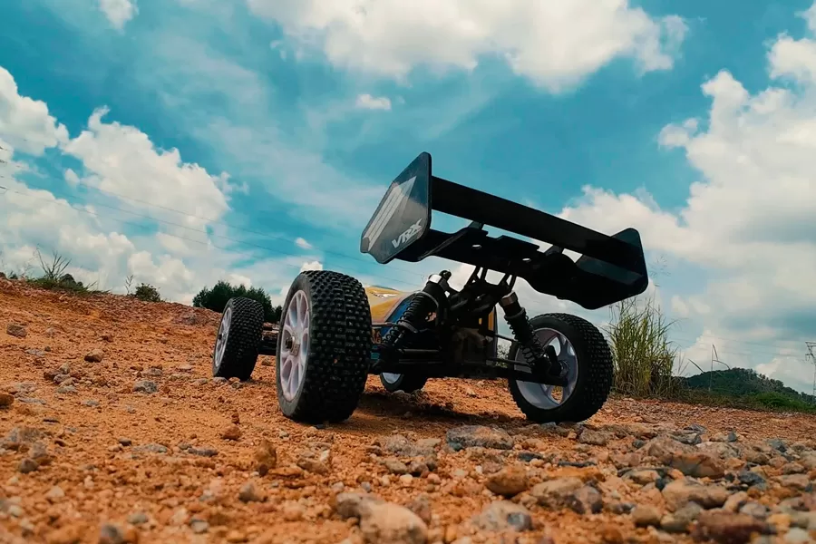 BLAST BX escala 1/8 4WD off-road RC Buggy 2.4G sem escova de alta velocidade RTR # RH816