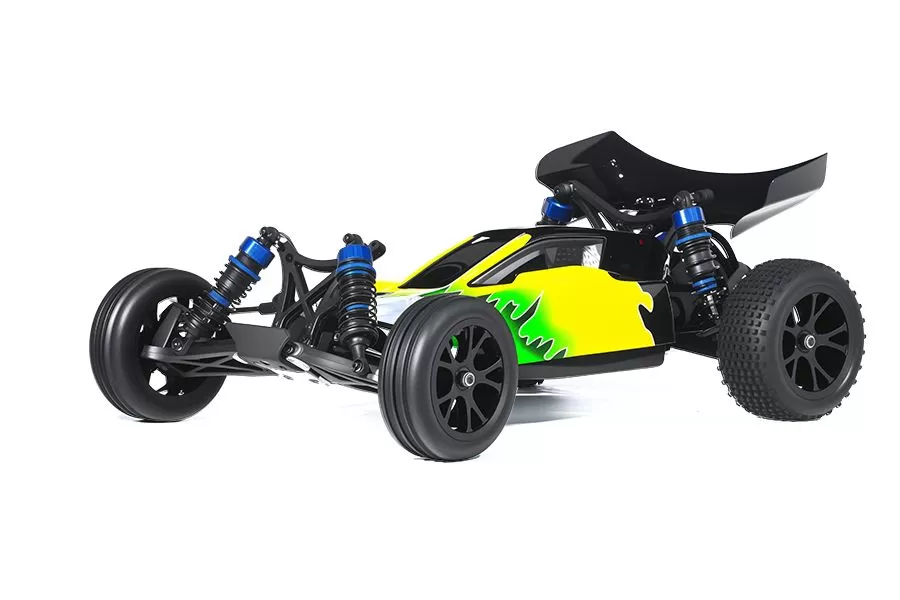 BULLET escala 1/10 2WD off-road RC Buggy 2.4G sem escova de alta velocidade RTR # RH2012