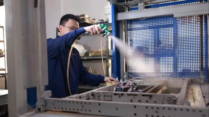Equipe de produção de carro Shell