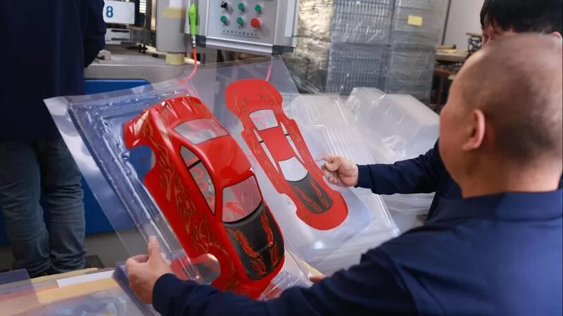 Equipe de produção de carro Shell