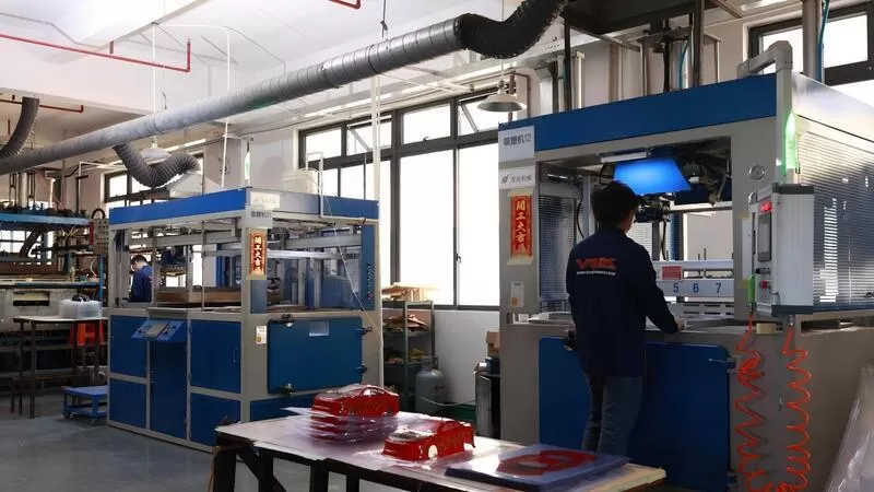 Equipe de produção de carro Shell