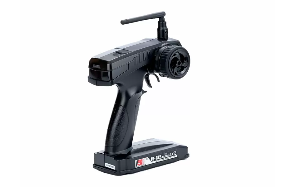 FS-GT2 Flysky 2.4GHz 2 canais RC transmissor para carro RC barco # H0068