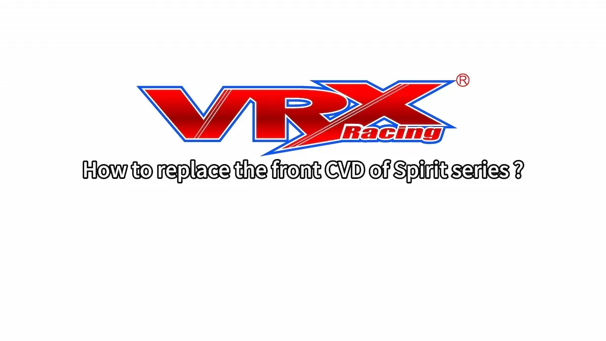 Como substituir o CVD frontal da série Spirit?