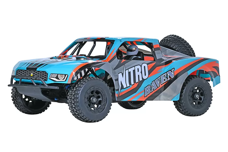 NITRO 1/8 Escala 4WD Off-road RC Caminhão de Curso Curto 2.4G de Alta Velocidade RTR # RH819