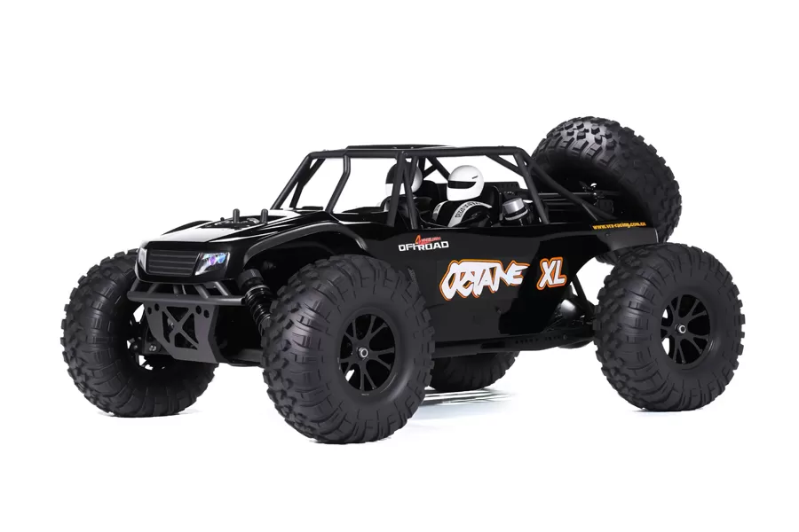 OCTANE carro de alta velocidade escovado 4WD off-road carrinho de areia elétrico 2.4G RTR # RH1043 escala 1/10