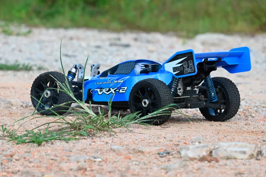 8 escala 4WD off-road Nitro RC Buggy 2.4G motor carro de alta velocidade # RH802
