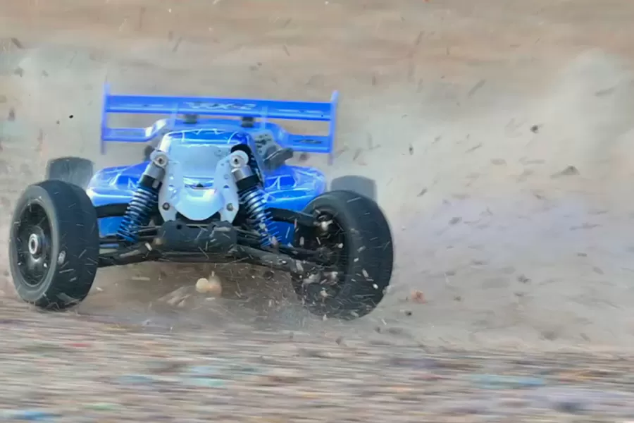 8 escala 4WD off-road Nitro RC Buggy 2.4G motor carro de alta velocidade # RH802