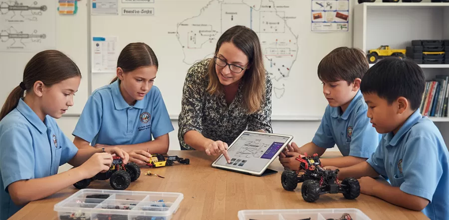 Potenciando educação STEM em escolas australianas