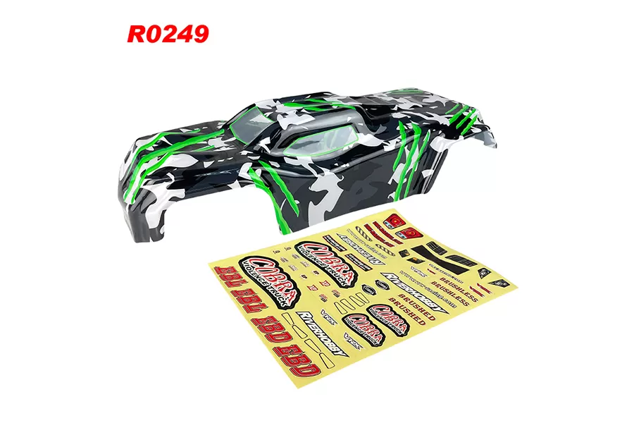 PVC carro shell 325mm para 1/10 escala rc carro # r0249