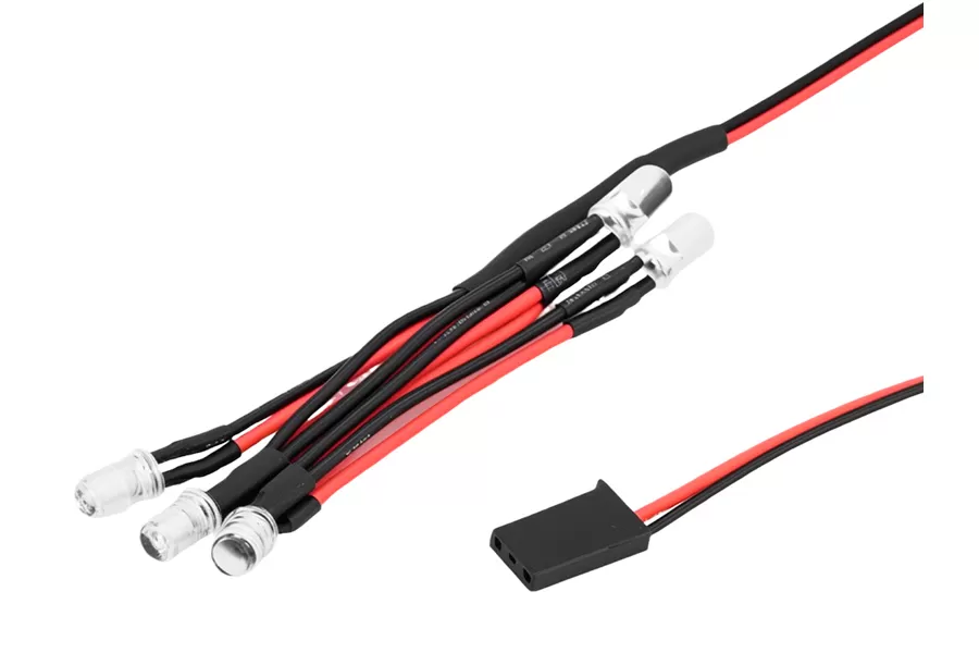 Kit de luz LED RC para rastreador de carro RC # H0114