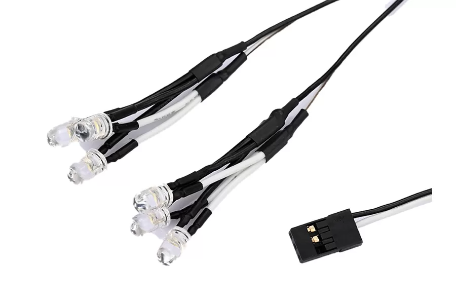 Kit de luz LED RC para caminhão RC e cobra truggy # H0149