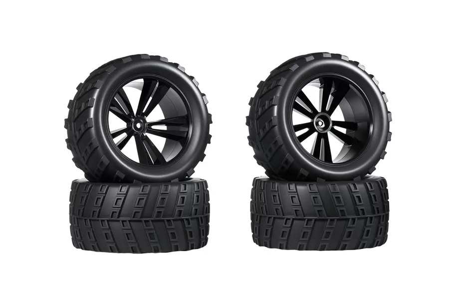 RC pneu 12mm hex cubo de borracha para 1/10 escala rc caminhões #10563