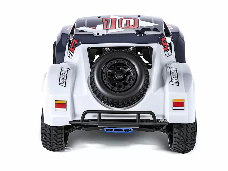 8 escala 4WD off-road RC elétrico curto curso caminhão 2.4G sem escova de alta velocidade RTR # RH820