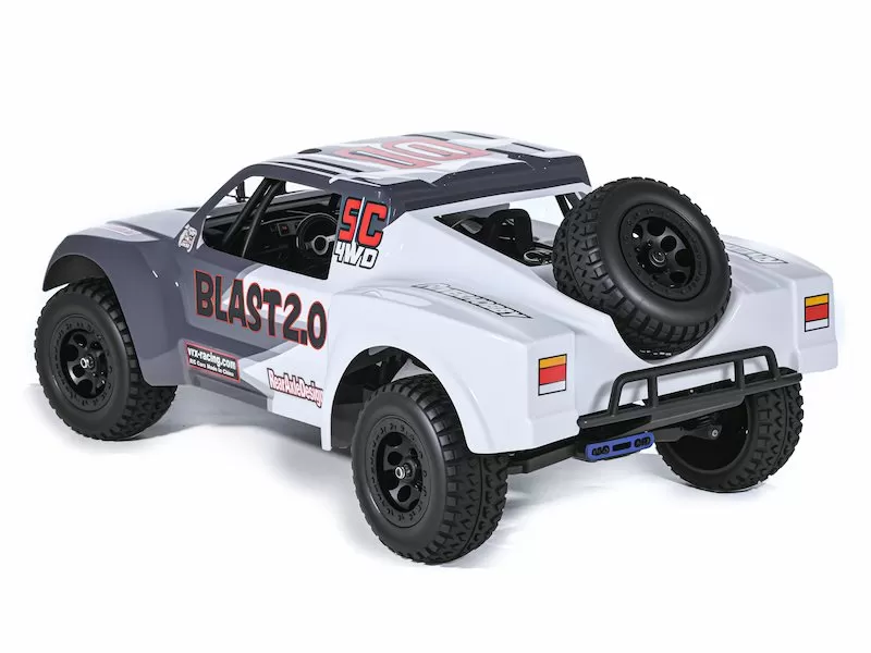 8 escala 4WD off-road RC elétrico curto curso caminhão 2.4G sem escova de alta velocidade RTR # RH820