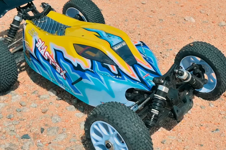 8 escala 4WD off-road RC Buggy elétrico 2.4G escovado de alta velocidade RTR # RH815