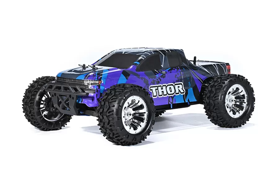 Caminhão RC elétrico off-road de 10 escalas 4WD 2.4G sem escova de alta velocidade RTR # RH1013PR