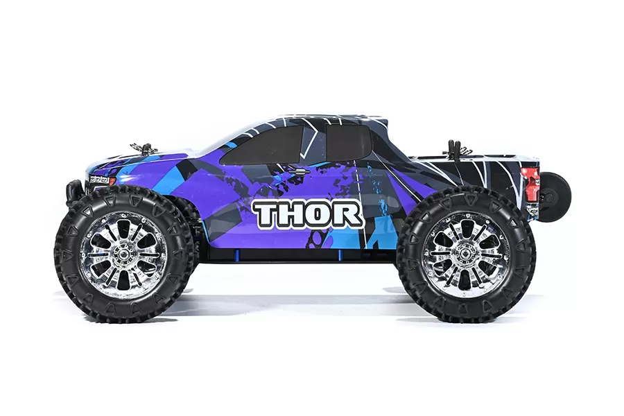 Caminhão RC elétrico off-road de 10 escalas 4WD 2.4G sem escova de alta velocidade RTR # RH1013PR