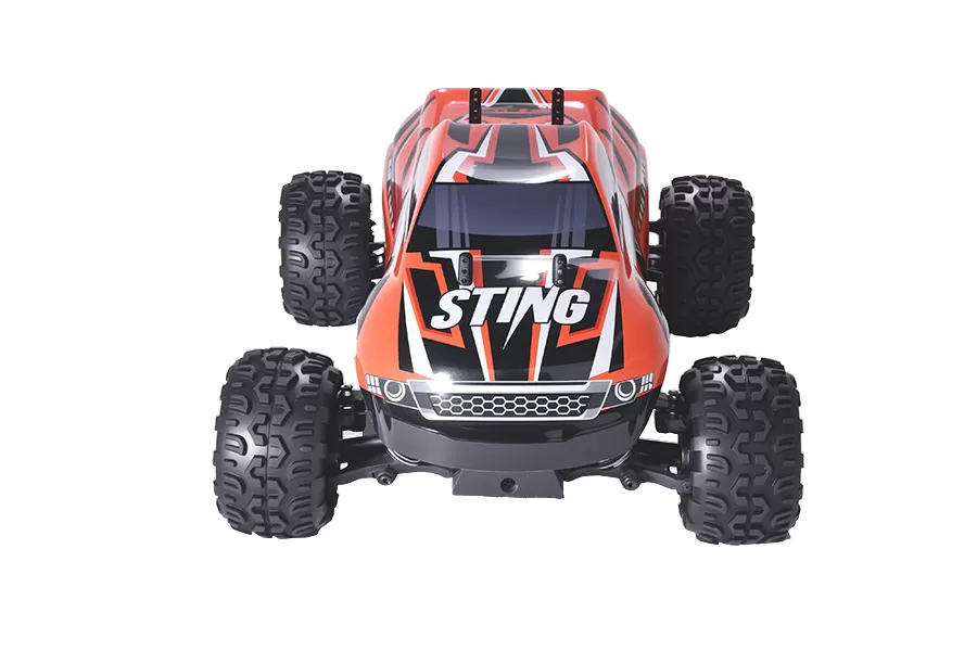 Caminhão Monstro RC Escovado Elétrico de 18 Escalas 4WD Off Road RTR 2.4G # RH1811