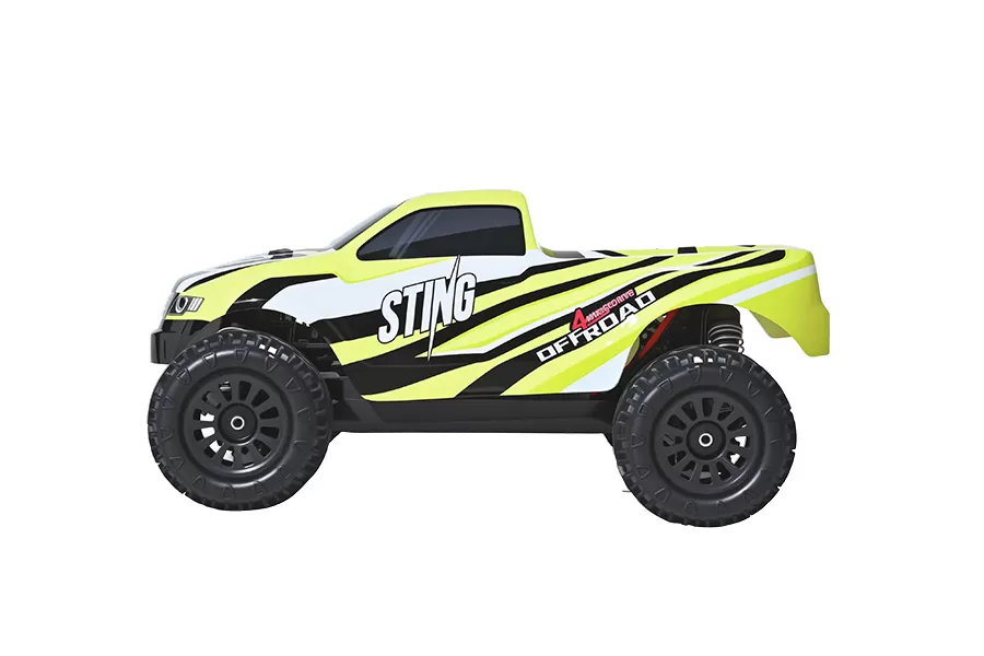 Caminhão de monstro RC sem escova elétrico de 18 escalas 4WD Off Road 2.4G RTR # RH1812