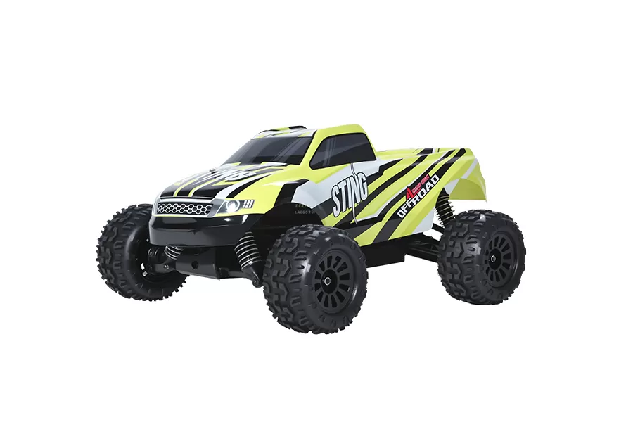 Caminhão de monstro RC sem escova elétrico de 18 escalas 4WD Off Road 2.4G RTR # RH1812