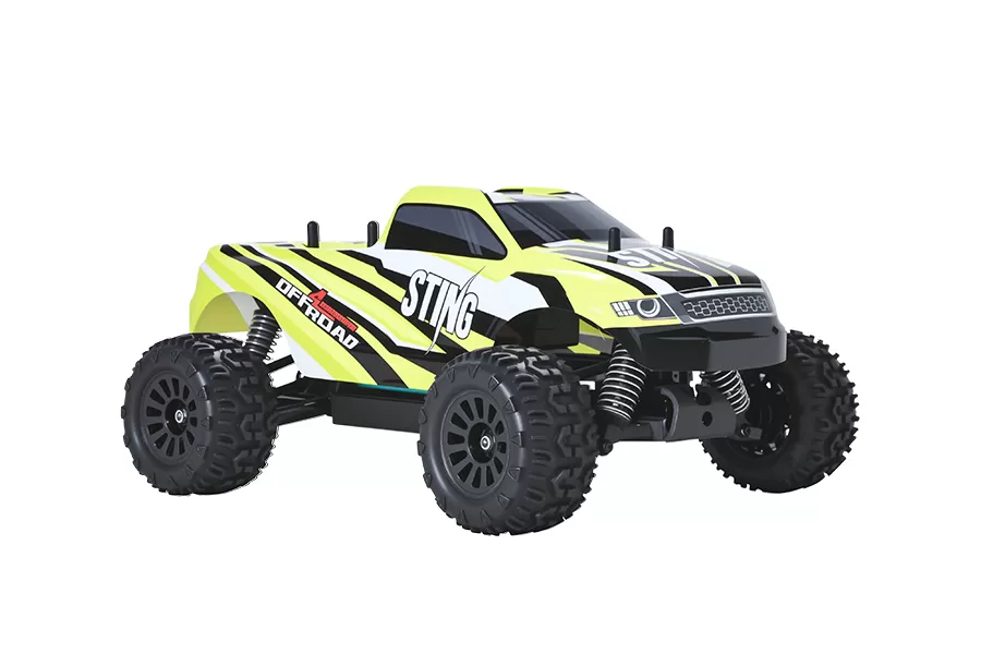 Caminhão de monstro RC sem escova elétrico de 18 escalas 4WD Off Road 2.4G RTR # RH1812
