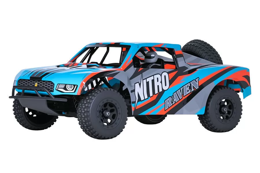 NITRO 1/8 Escala 4WD Off-road RC Caminhão de Curso Curto 2.4G de Alta Velocidade RTR # RH819