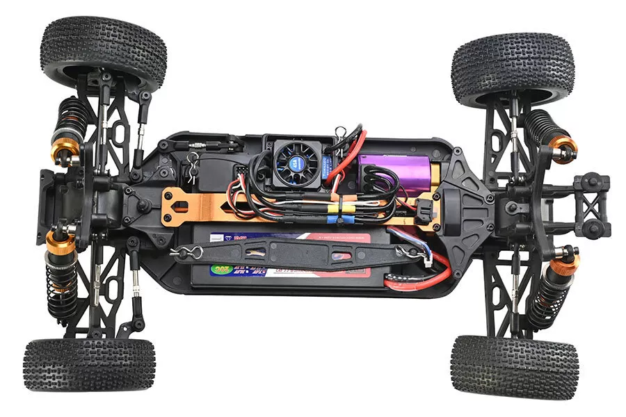 Vitrine de RC Lipo 2S-3S carregador de equilíbrio de bateria 7.4V-11.1V para carro de controle remoto sem escova # H0079