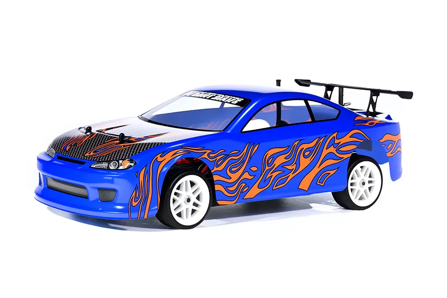 Pneu RC de borracha com cubo hexagonal de 12mm para carros de turismo RC na escala 1:10, 10417, China