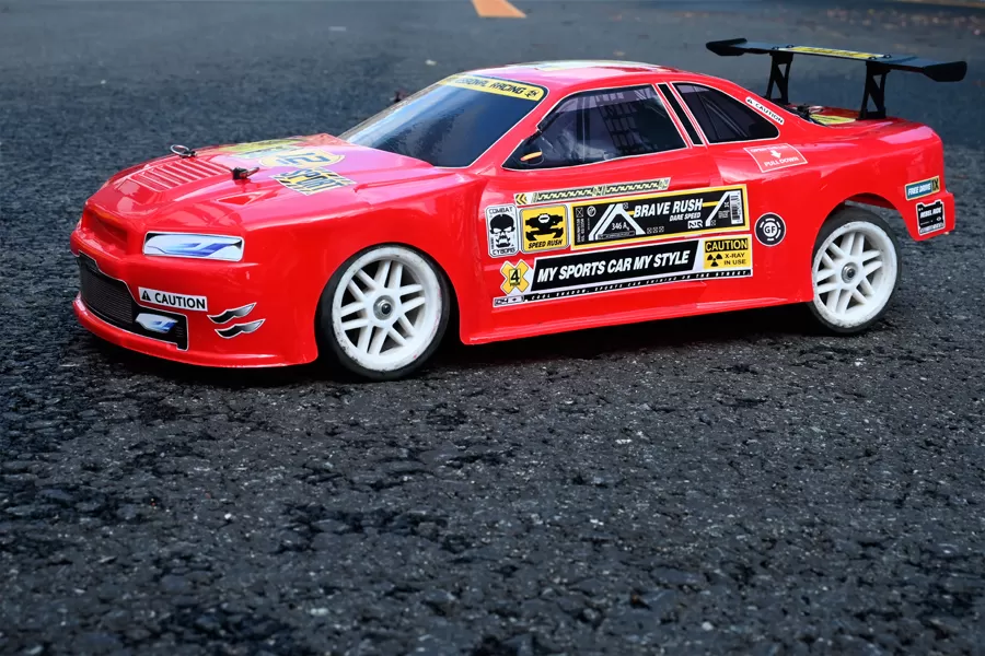 10 Escala 4WD RC Elétrico On-road Touring 2.4G sem escova de alta velocidade RTR # RH1026