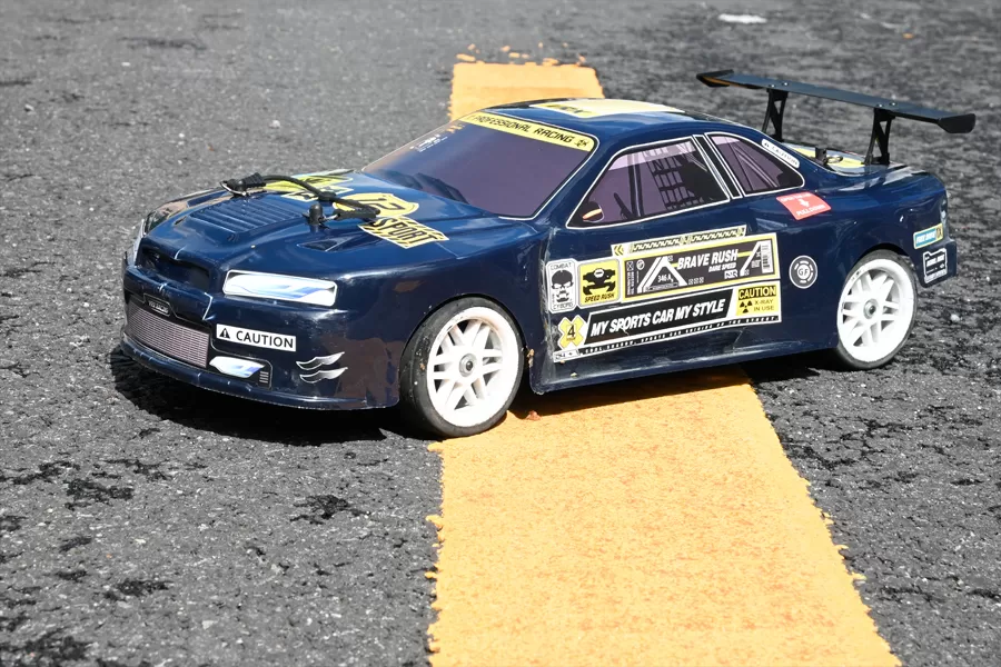 10 Escala 4WD RC Elétrico On-road Touring 2.4G sem escova de alta velocidade RTR # RH1026