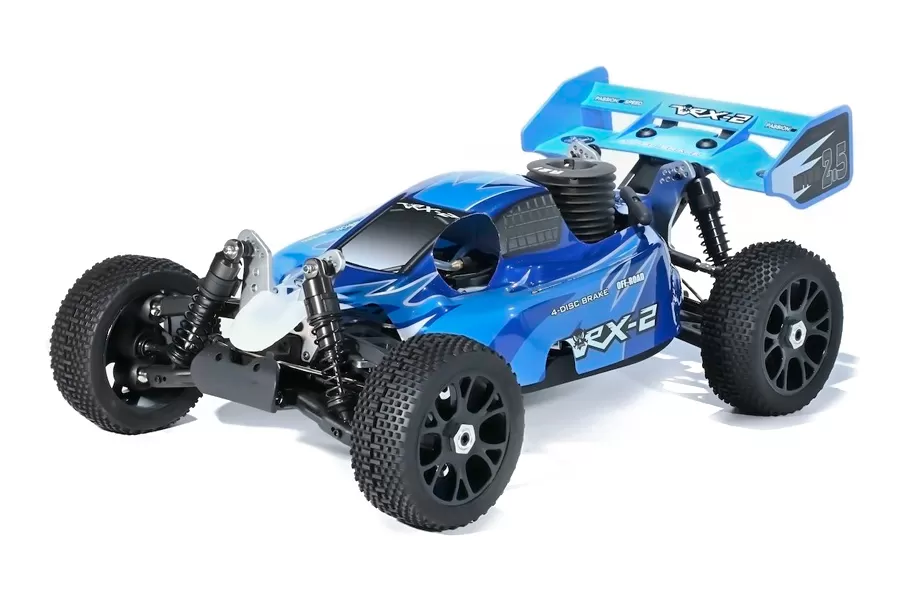 VRX-2 1/8 escala 4WD off-road Nitro RC Buggy 2.4G motor carro de alta velocidade # RH802