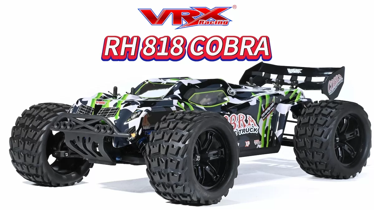VRX COBRA RH818 Unboxing: Um mergulho profundo no truggy de alta velocidade sem escova da VRX Racing