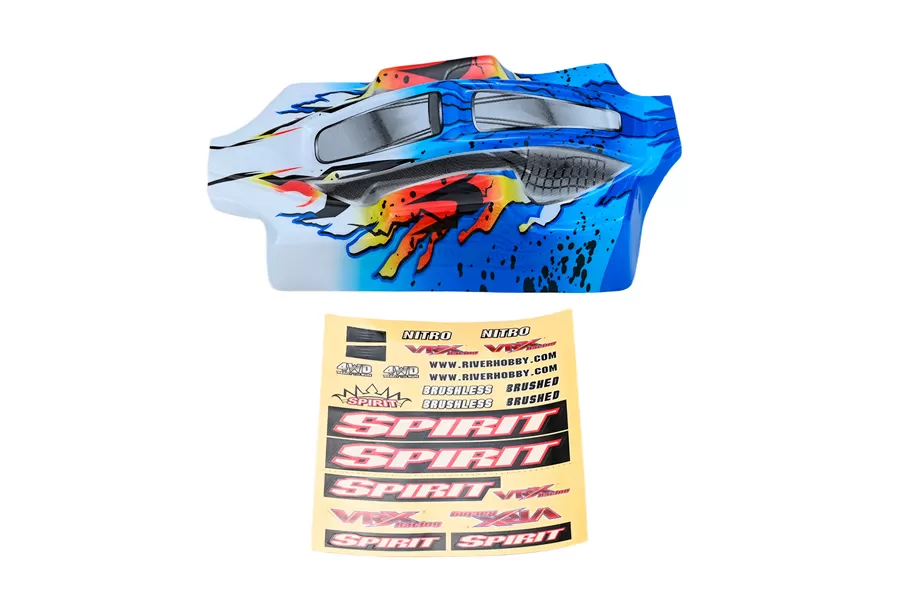 VRX PVC RC corpo de carro para 1/10 escala RC Buggy # R0070BL