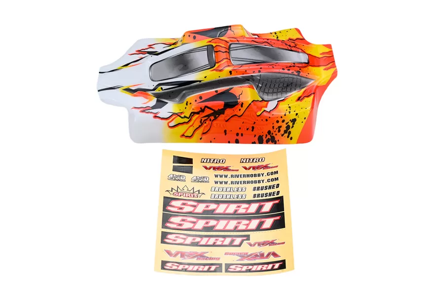 VRX PVC RC corpo de carro para 1/10 escala RC Buggy # R0070R