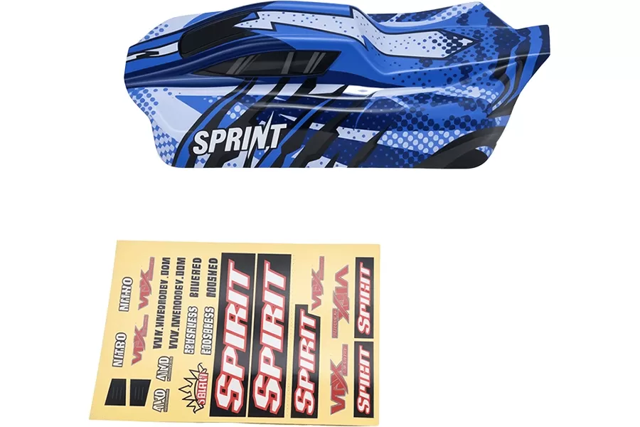 VRX PVC RC corpo de carro para 1/10 escala RC carro # R033BL