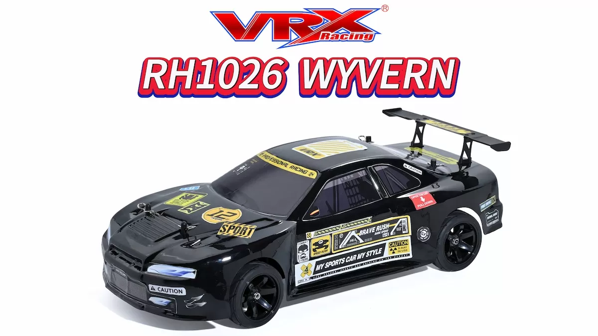 VRX Wyvern RH1026 Unboxing: Um mergulho profundo no carro de turismo e drift sem escova de alto desempenho da VRX Racing