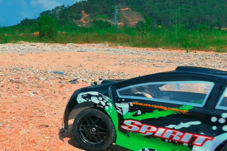 Rally RC elétrico off-road Rally 2.4G sem escova RTR # RH1612 XR16 1/16 escala 4WD